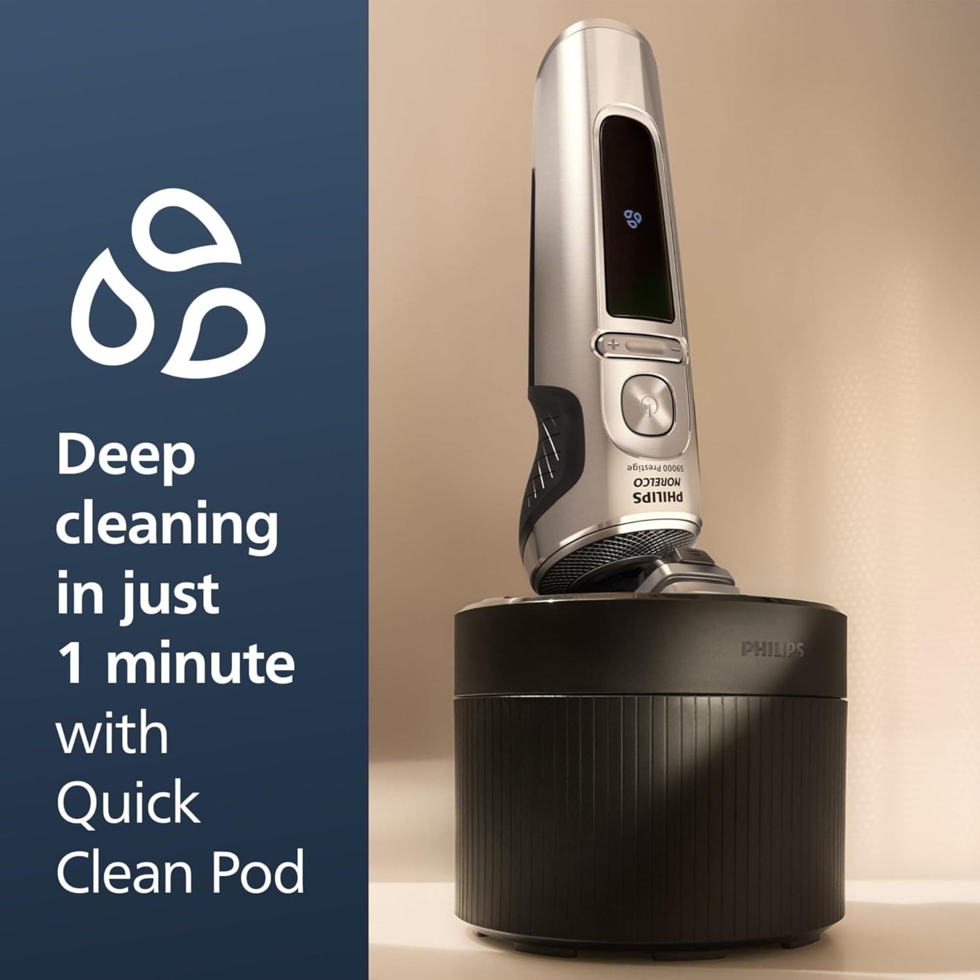 Amazon.com: Philips S9000 Prestige Electric Shaver w/Qi Wireless