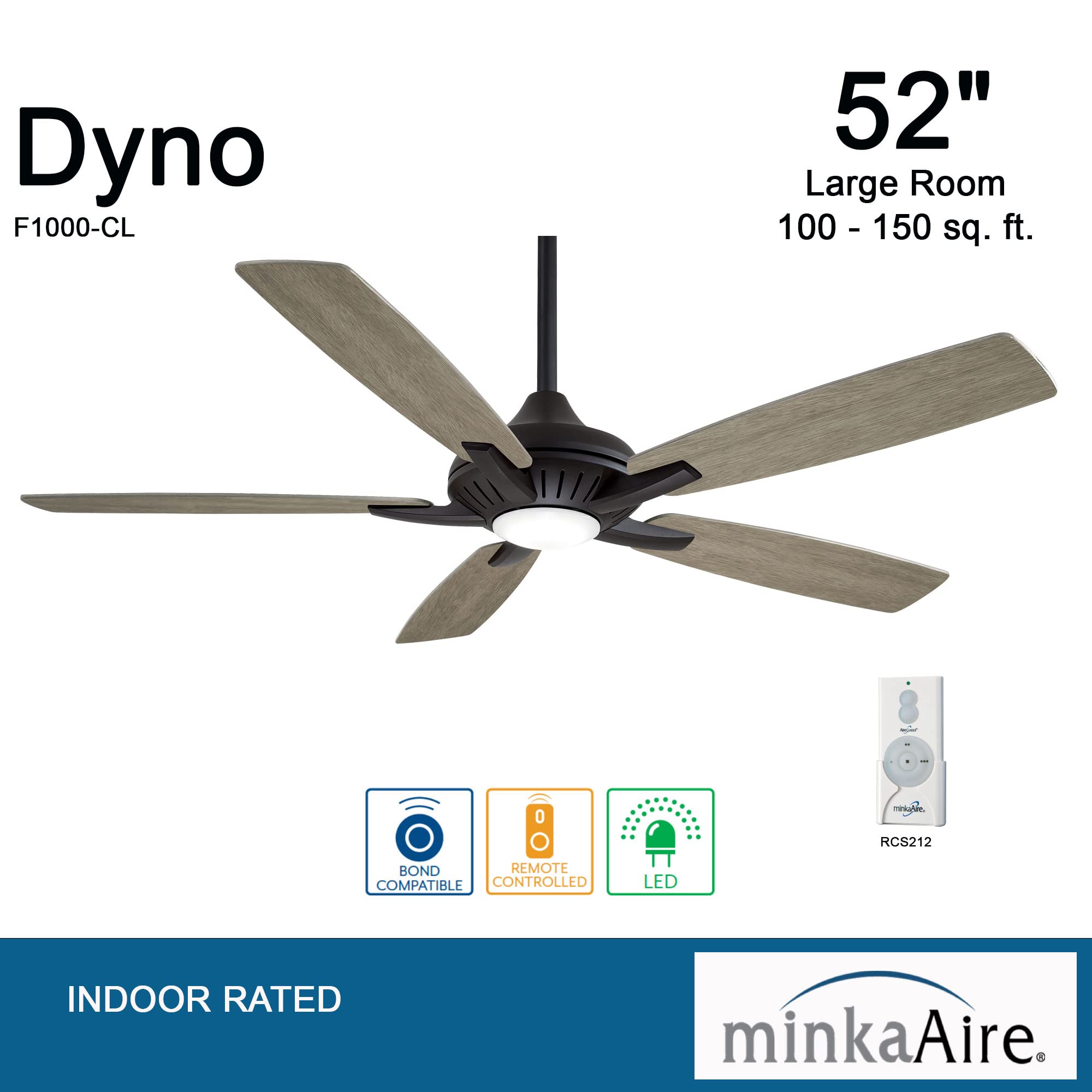 Minka-Aire F1000-CL Dyno 52