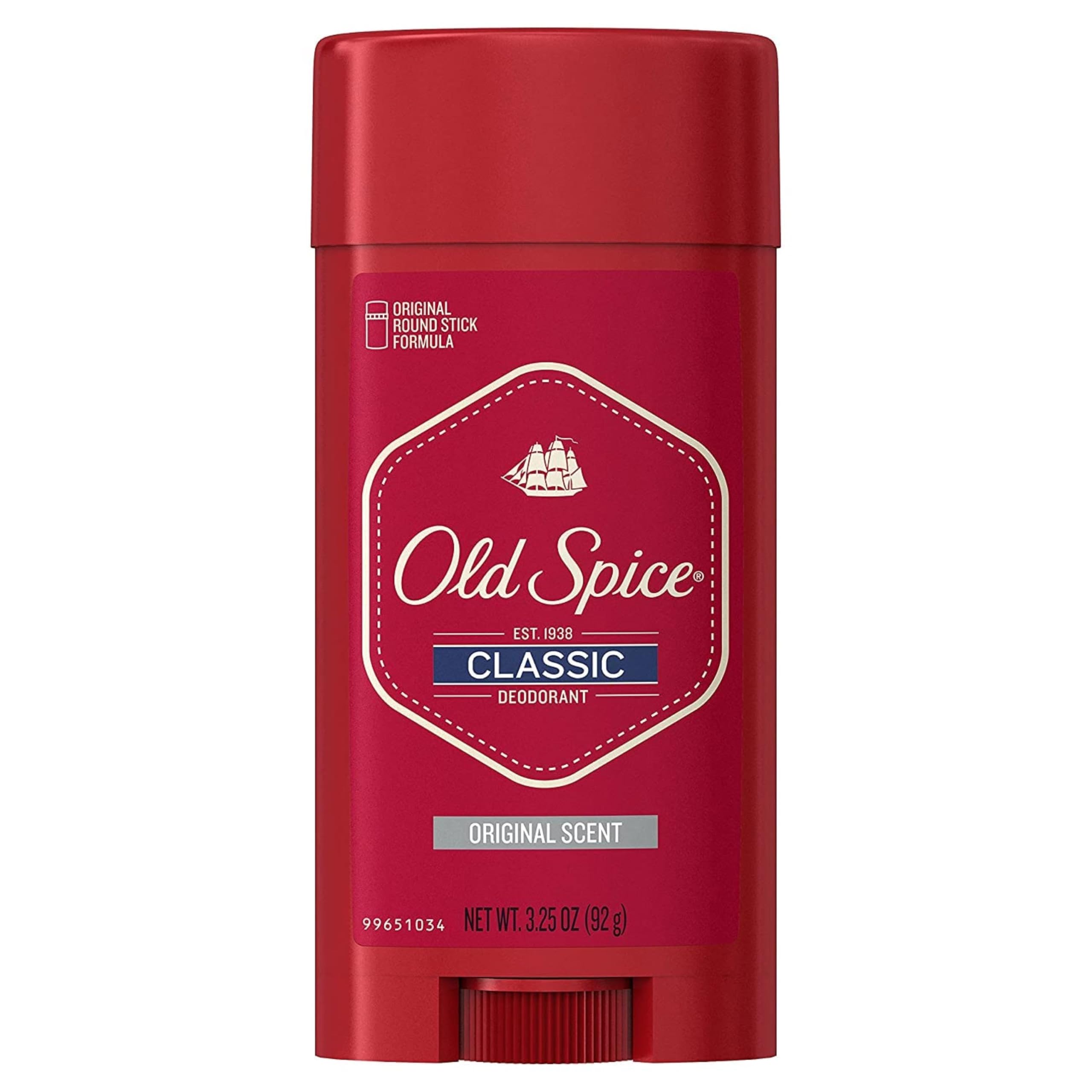 Old Spice Classic Deodorant Stick Original 3 25 oz Pack of 8