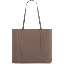 Bugatti Pure Collection Tote Bag,Vegan Leather Purse with Removable Laptop Sleeve for Women, Girls, and Teens