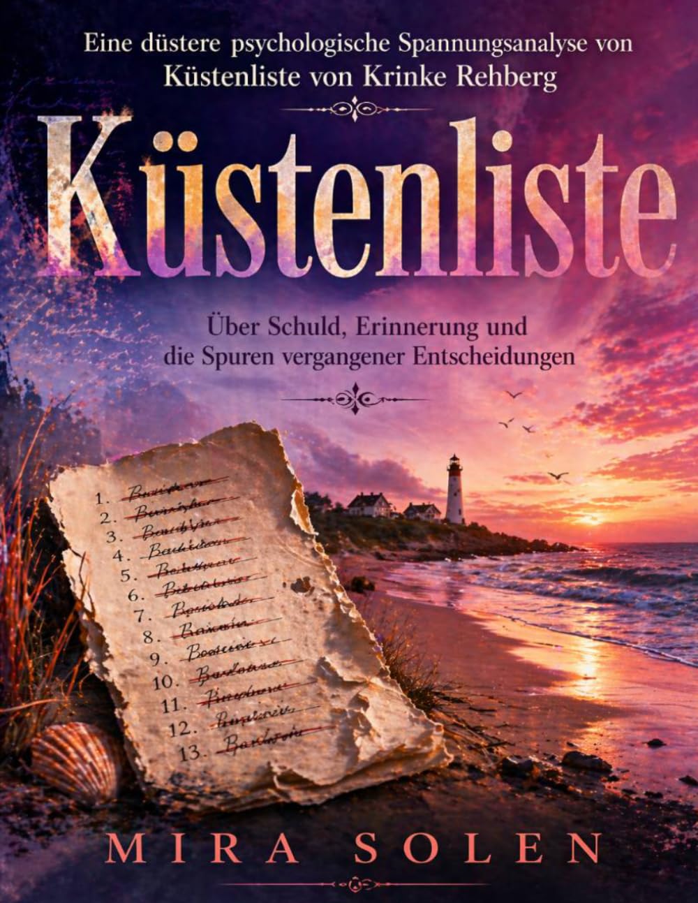 Eine düstere psychologische Spannungsanalyse von Küstenliste von Krinke Rehberg: Über Schuld, Erinnerung und die Spuren vergangener Entscheidungen