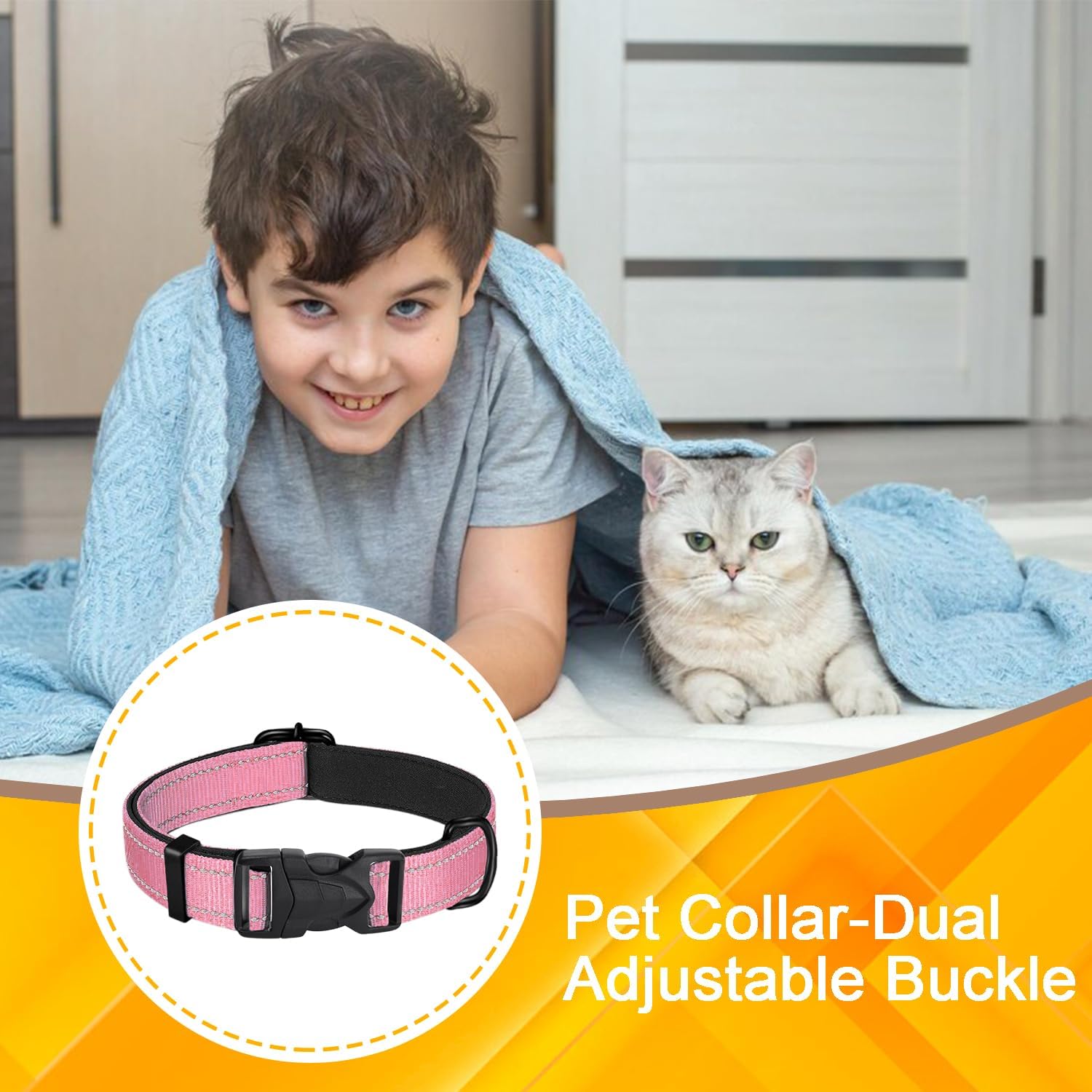 CooBigo Quick Side Release Plastic Buckle Clips Snaps for Webbing - Image 4