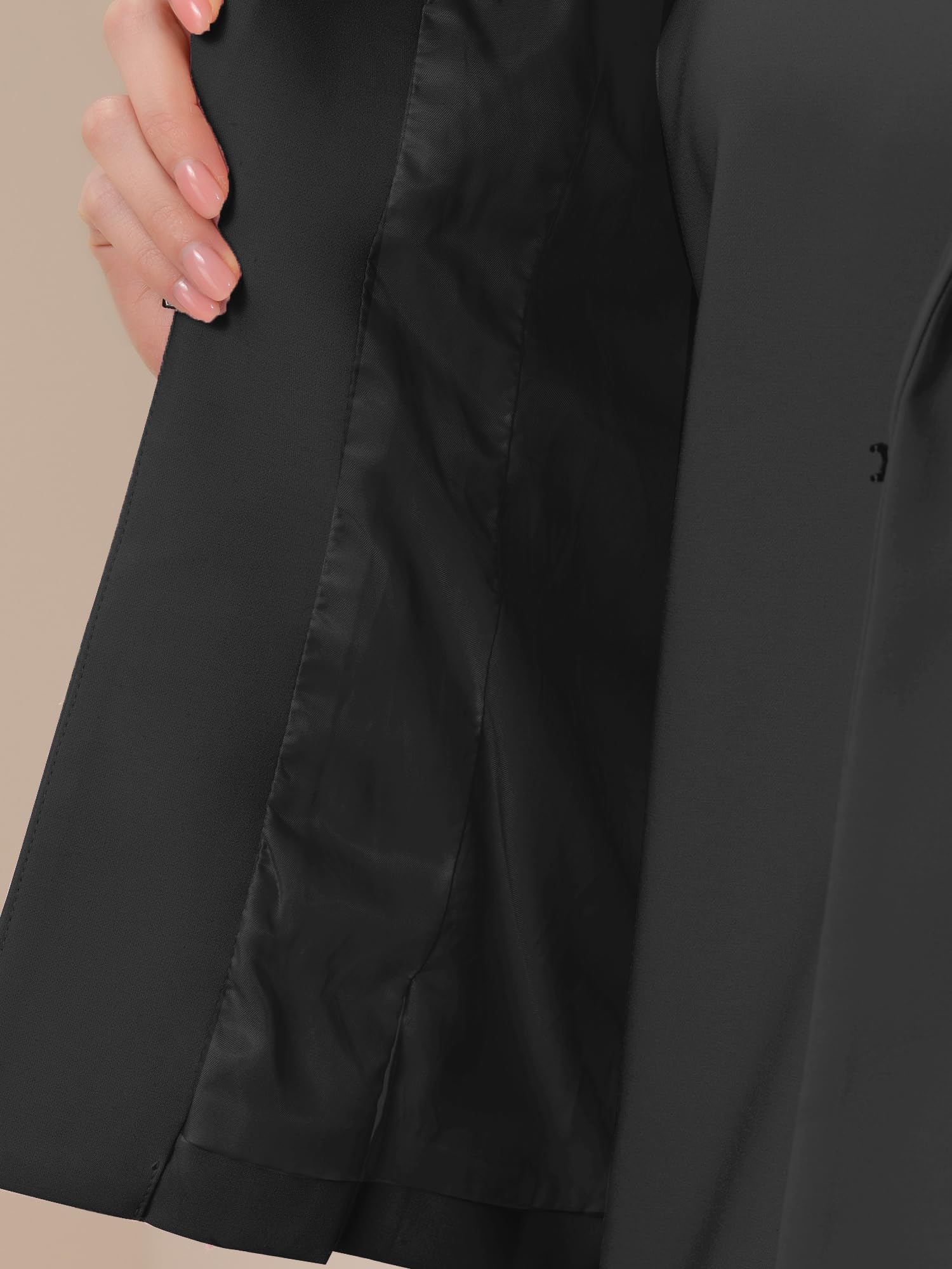 Allegra K Ensemble de Costume d'affaires Femme 2 Pièces Veste Blazer Business avec Robe sans Manches Tailleurs-Robes Professionnels