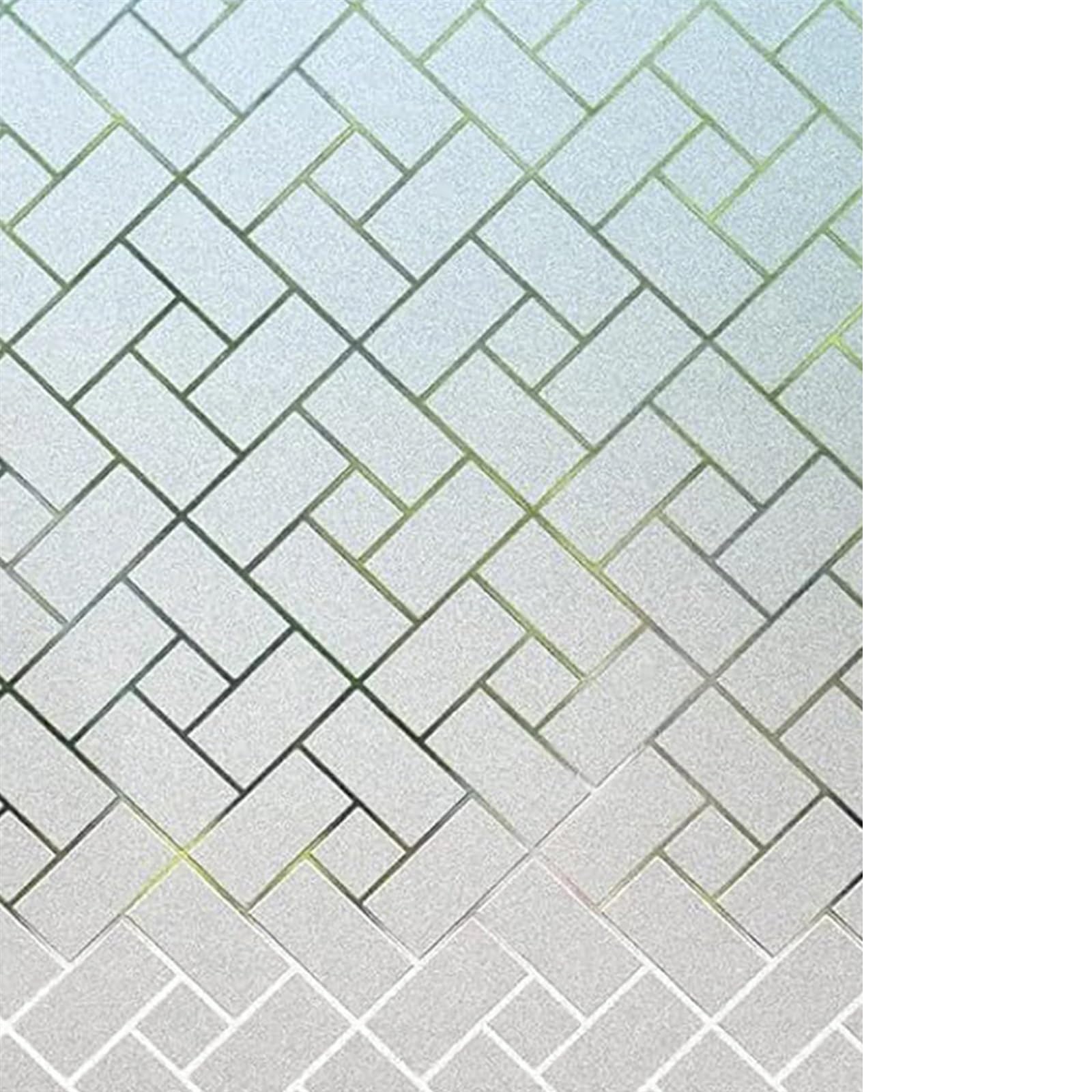 Wide 75/90 Cm Stained Glass Privacy Window Film, Frosted Decals, Matte Anti Tint for Glass Windows(Black Matte,90x200cm)