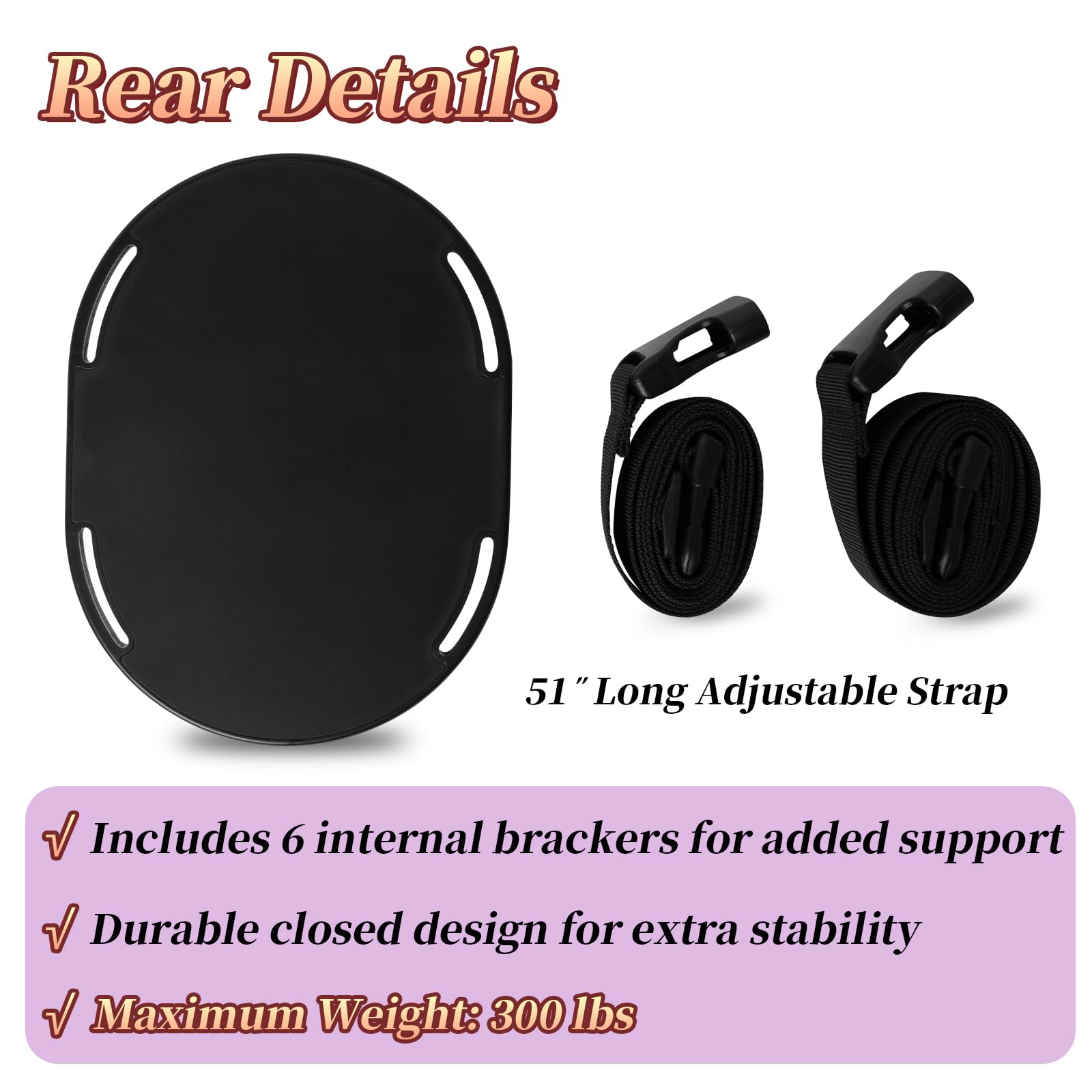 Monster Dildo Suction Cup Mount - Strap on a Pillow or Chair, Dildo Holder for Monster Fantasy Suction Toys, Harness Riding Adult Sex Toys & Games for Women Men Couples (Without Dildos): Set