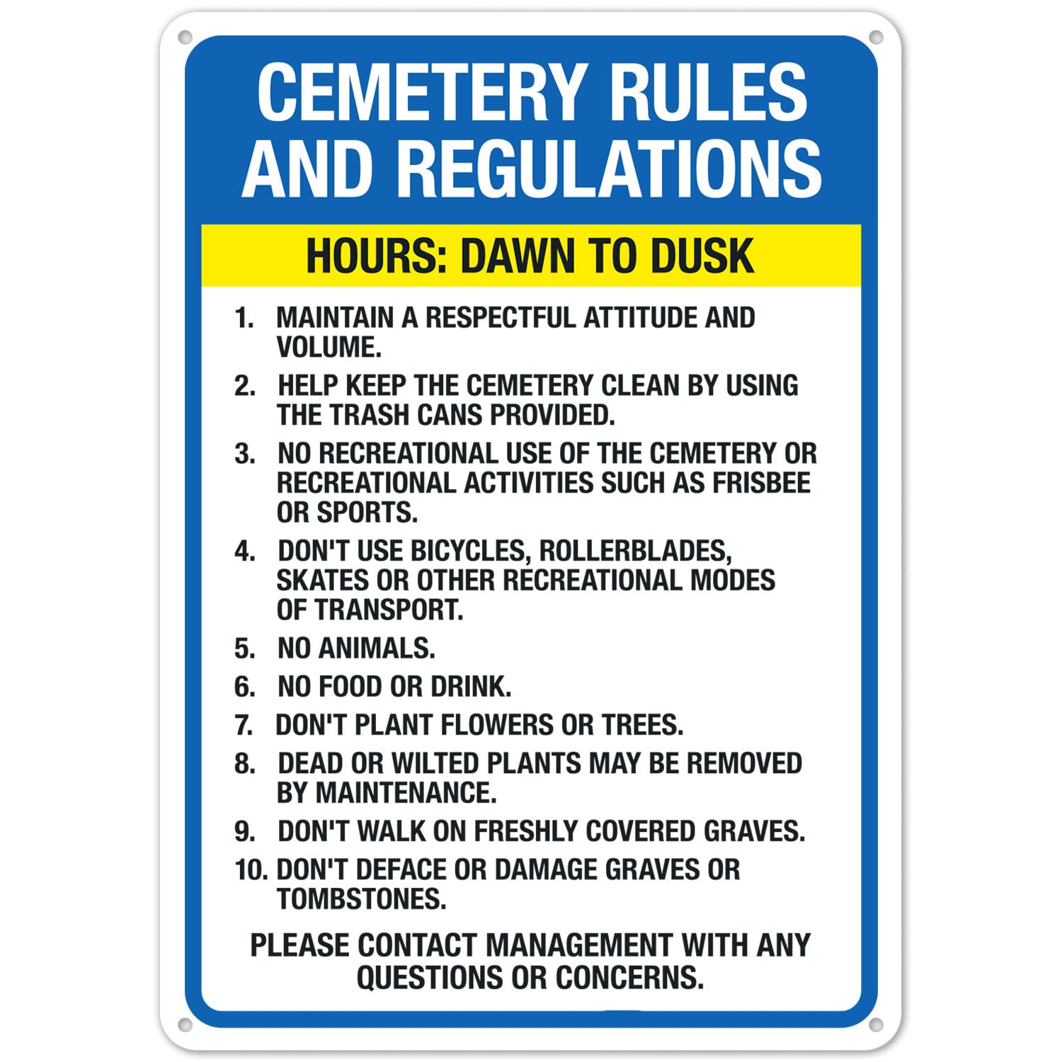 Gate Channel No Parking Keep Smooth Access Reminder Sign 12x8 Inch