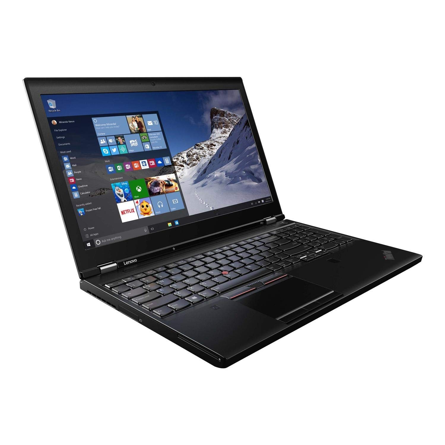 Lenovo ThinkPad P51 15.6-inch Screen i7-6500u CPU 16GB RAM