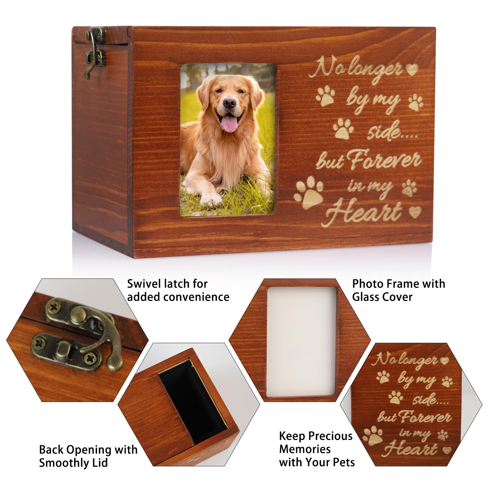 LifeSong Milestones This Home is Filled with Kissed waggin Tails Pets Gifts for Dog cat Pet Lover Gift Box Birthday Gifts for Pets 6x6 (This Home is Filled with Kisses)