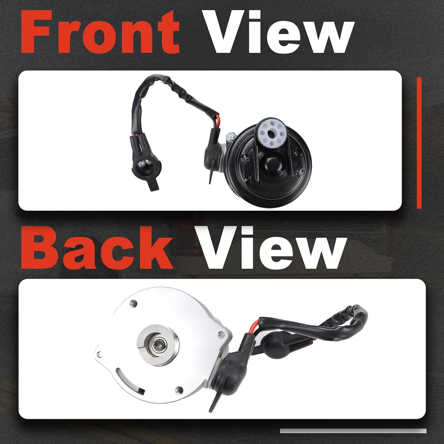 Abs Pump Brake Booster Motor Compatible with Lexus LX470 LX 470 1995-2007 | Compatible with Toyota Land Cruiser Tundra Tacoma 4Runner 1995 1996 1997 1998 1999 2000 2001 2002 2003 2004 2005 2006 2007