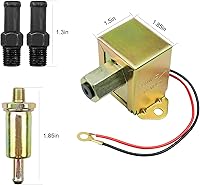 Vista 3 de Para Generac Kohler Onan Gas Generator Bomba de Combustible para Generac, MD7781, 12 Voltios 4-7 PSI Flujo de hasta 25-35 GPH, Bomba de combustible