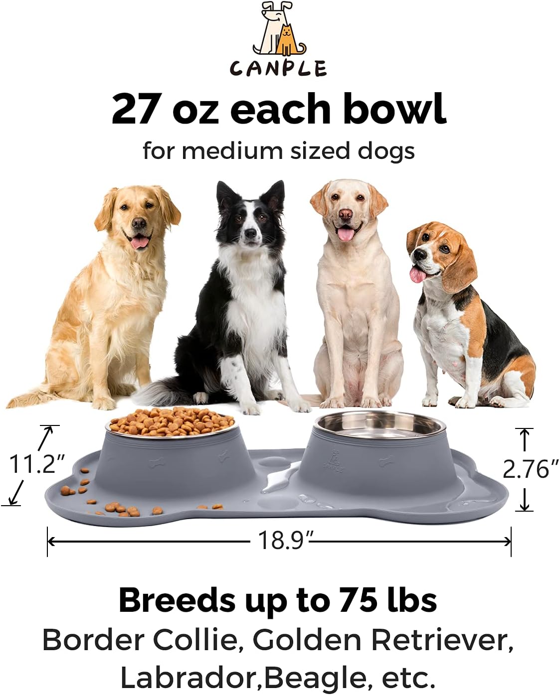 waterproof dog feeder