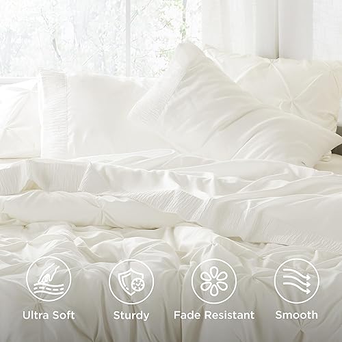 Miniatura 3 de Bedsure - Juego de sábanas tamaño queen, 4 piezas, suaves, transpirables y refrescantes, ropa de cama de microfibra de poliéster de fácil cuidado