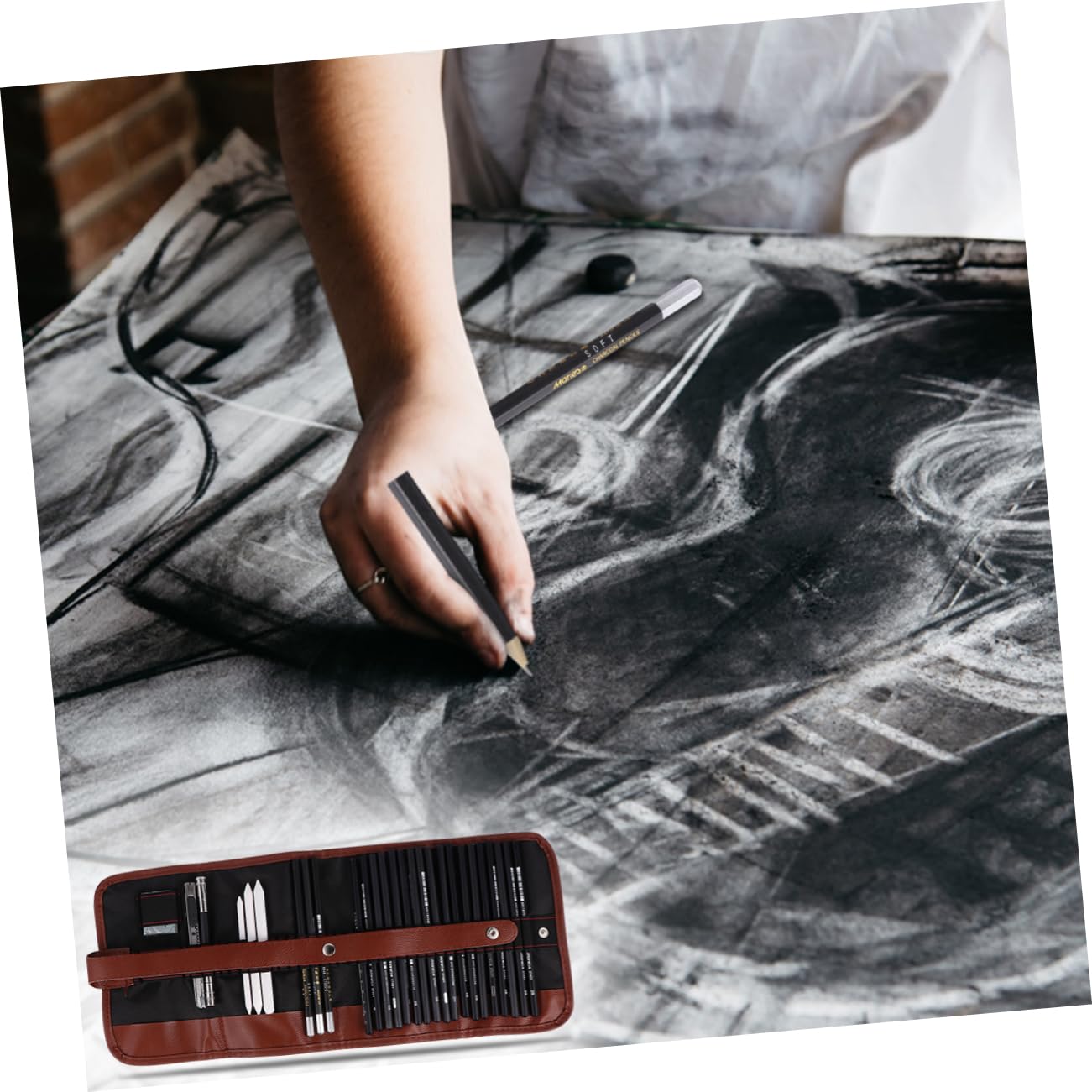Ensemble de Crayons à Dessin pour Garçons et Filles 29 Pièces