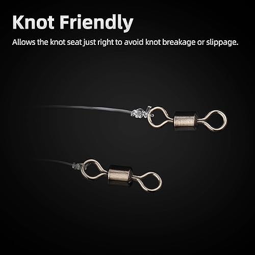 Miniatura 5 de Runcl PowerMono - Línea de pesca monofilamento de 3005001000 yardas, máxima resistencia, amortiguación de sacudidas, suspensión en agua, nudos