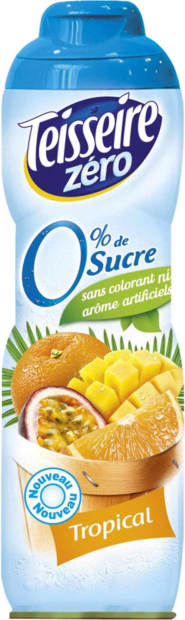 Teisseire Syrup 0% Sugar Tropical Fruits 60cl