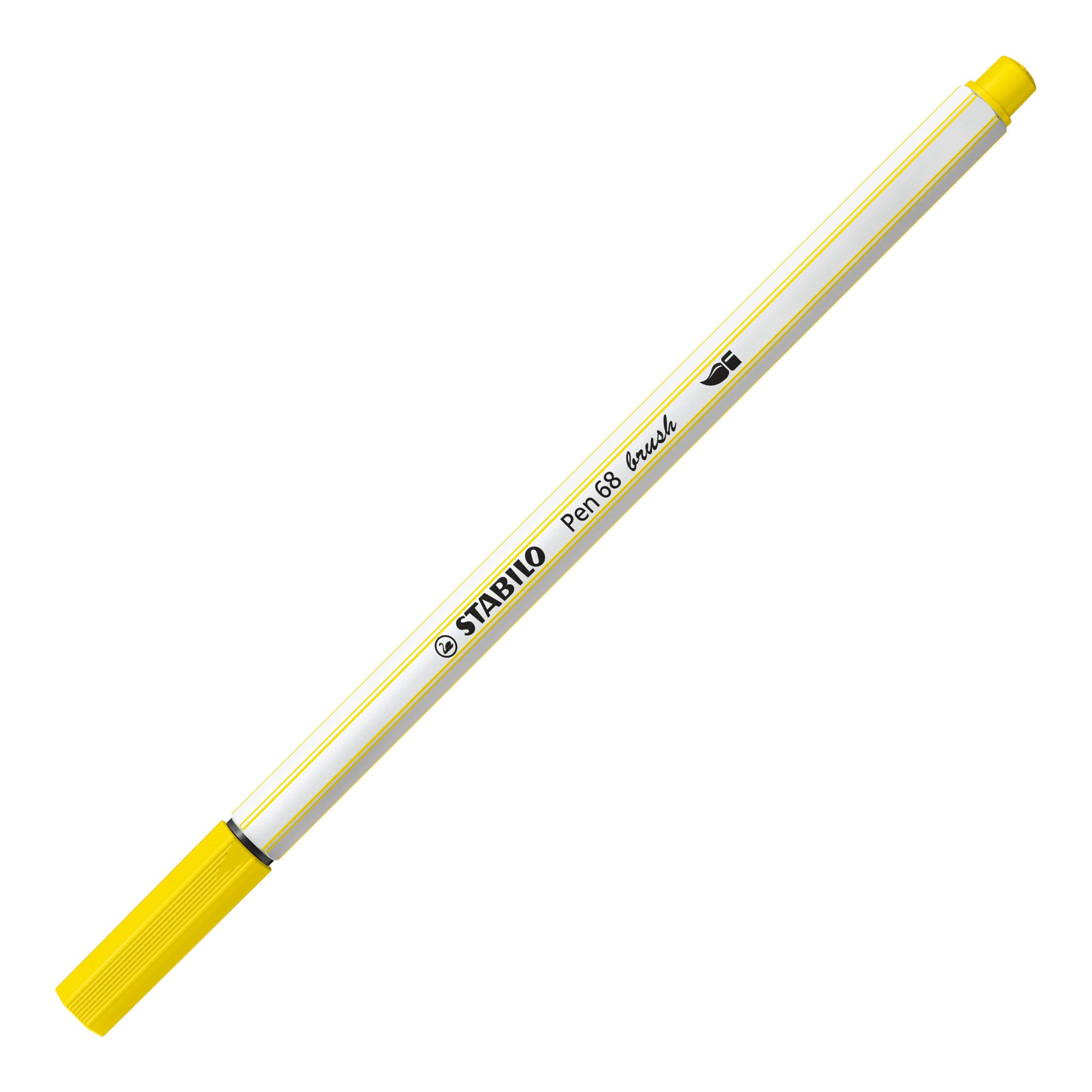 Stabilo Pen 68 - Pennarello A Punta Media - Colore Amarillo Limón - Tratto 1mm - 2