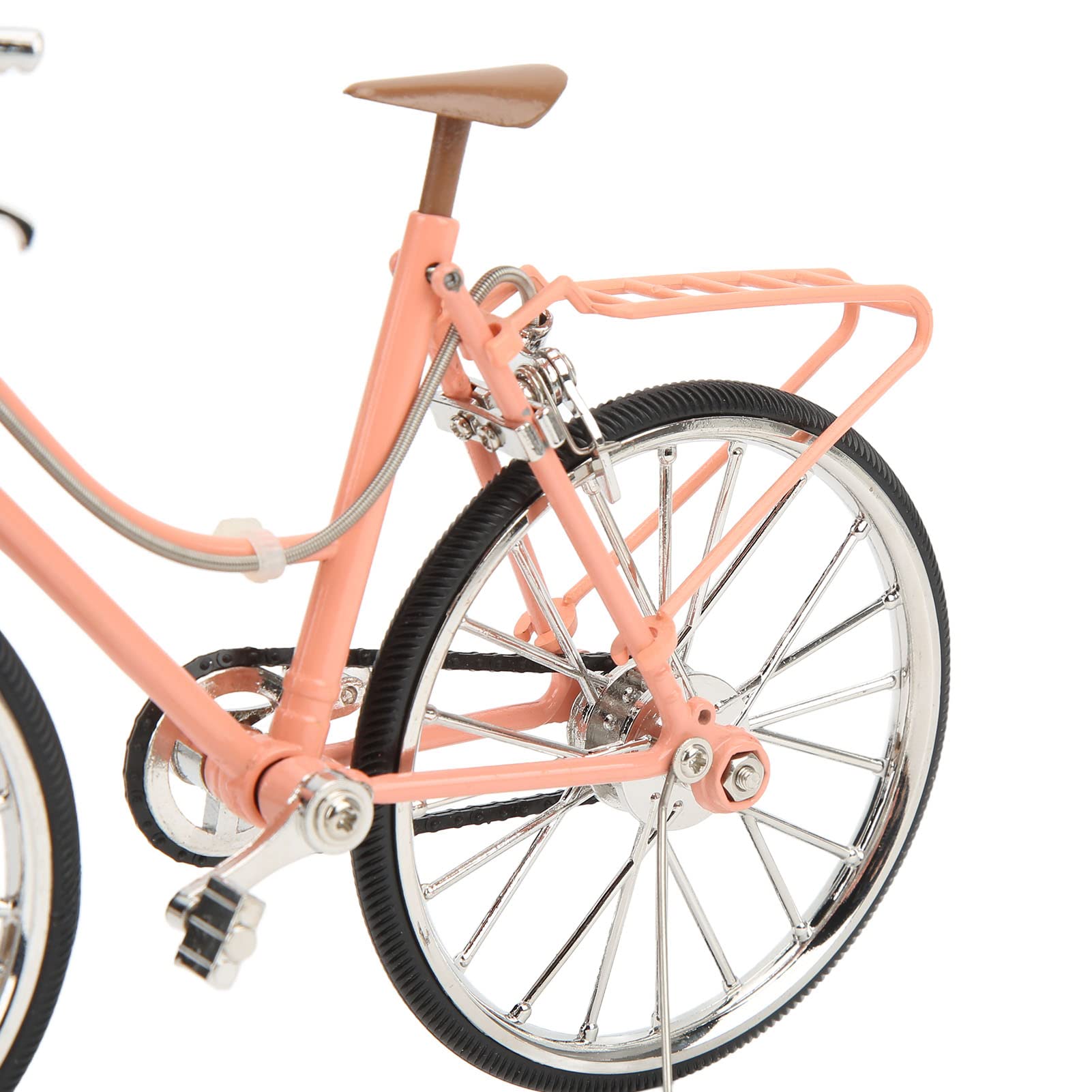 Mini Vélo Décoration Métal Shopsphère Mini Vélo Décoration 1:6 - VTT Métal 24cm Collection Décoration Bureau Cyclisme