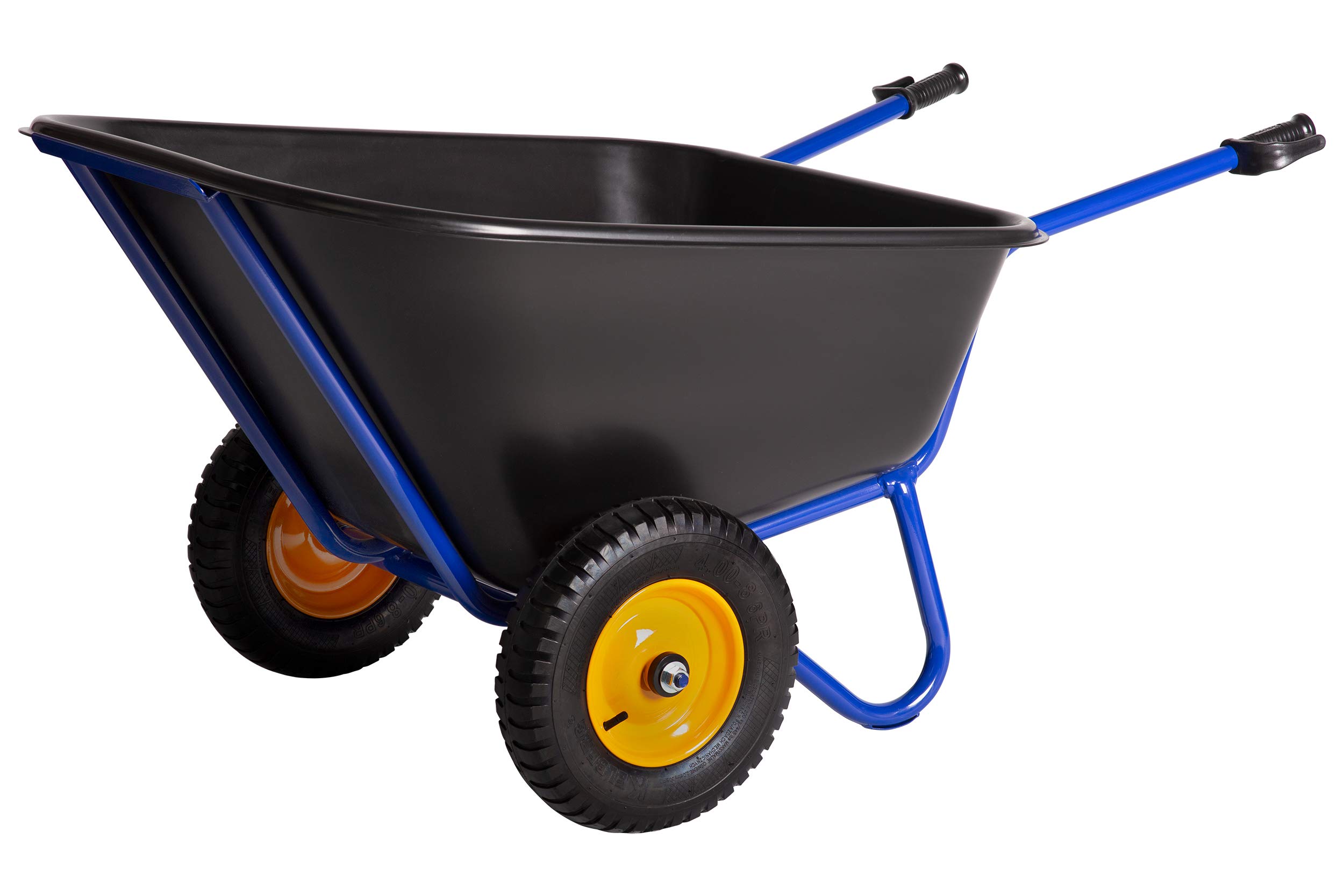 Kelberg Schubkarre Agro 290L – Bis 250 Kg Belastbar, Mit Luftreifen & Stahlfelge