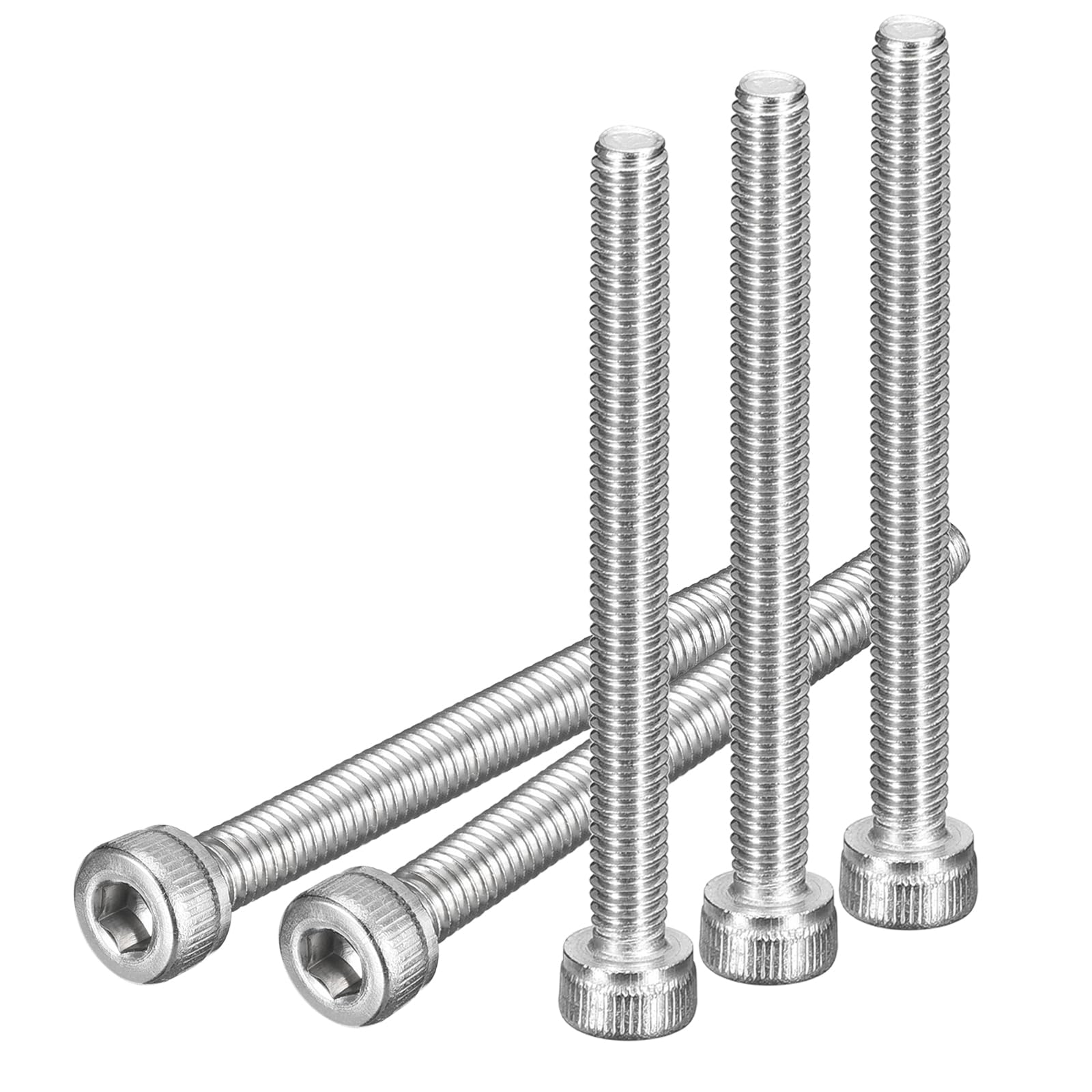 DTGN M3x30mm Socket Head Cap Screws Bolts, 100Pcs 304 Stainless Steel 18-8, Metric Machine Hex Socket Screw, Hex Drive