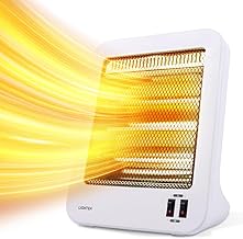 Sign Kingdom Electric Stove Heater, Small, Foot 400W/800W, Power Off During Fall, 2 Stage Switch, 8 Tatami Mats, Overheating Protection, Ceramic Heater, Silent, 3 Seconds Heater, Far Infrared, Heating