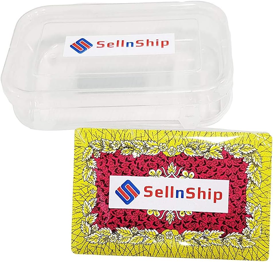SellnShip Playing Cards - Laminated Taash Tash Card Patte for Solitaire Games Rummy Satte Teen Patti Paanch Bluff Challenge Casino Poker Bicycle Board