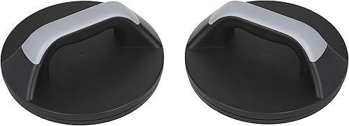 Miniatura 2 de Travigo Juego de tablas de equilibrio de disco de resistencia de látex con bolsa, barras antideslizantes para ejercicios de piso, flexiones