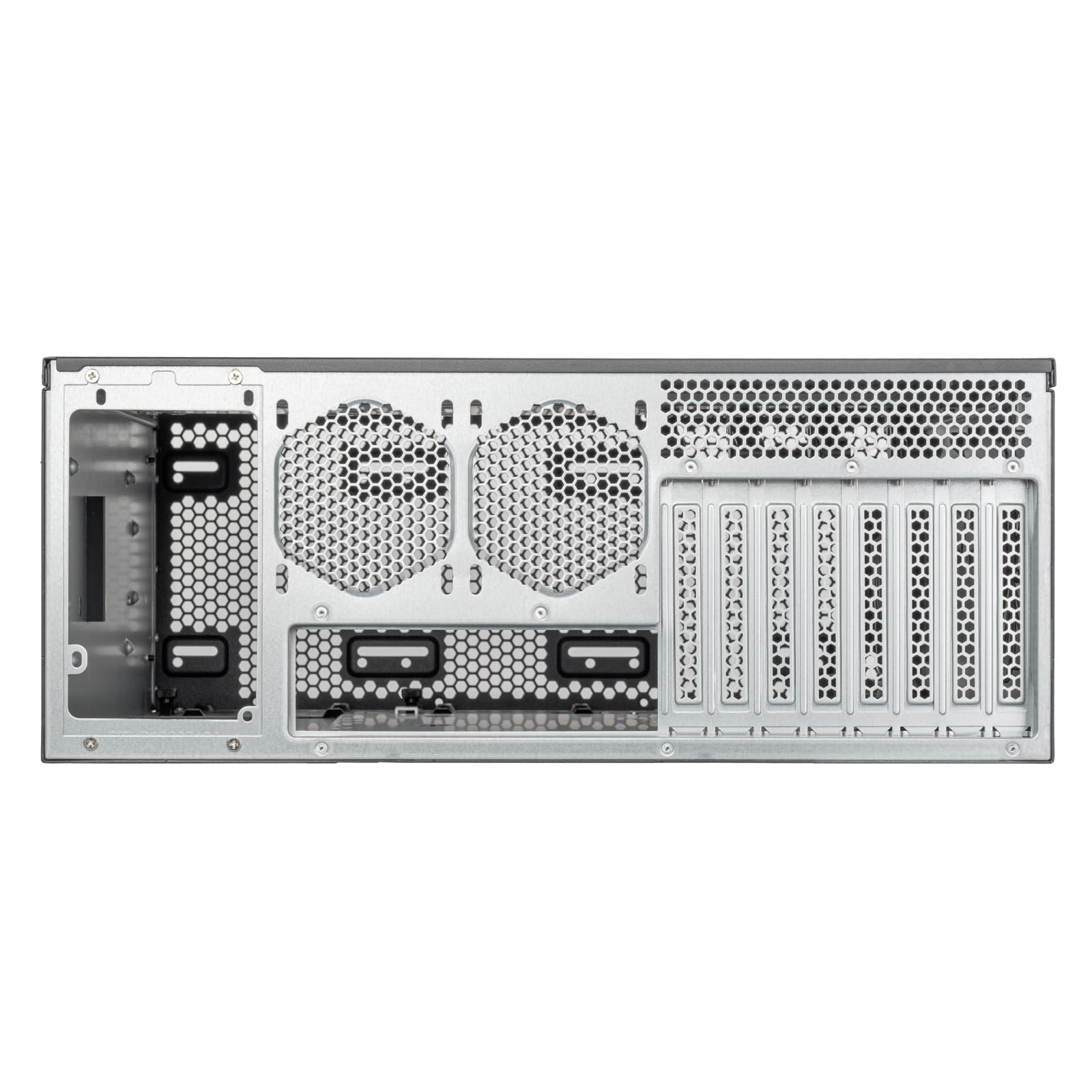 Silverstone Technology RM4A - Châssis Serveur Rack 4U Compatible avec radiateurs 360 mm améliorés, SST-RM4A