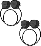 FORE 2-Pack 30cm 45-Degree Symmetry Angled MIDI Cable with Ultra-Small Plugs for Tight Space, 5-Pin Din MIDI Cable Compatible with MIDI Keyboard/Interface/Guitar Multi Effects 2-Pack 30cm