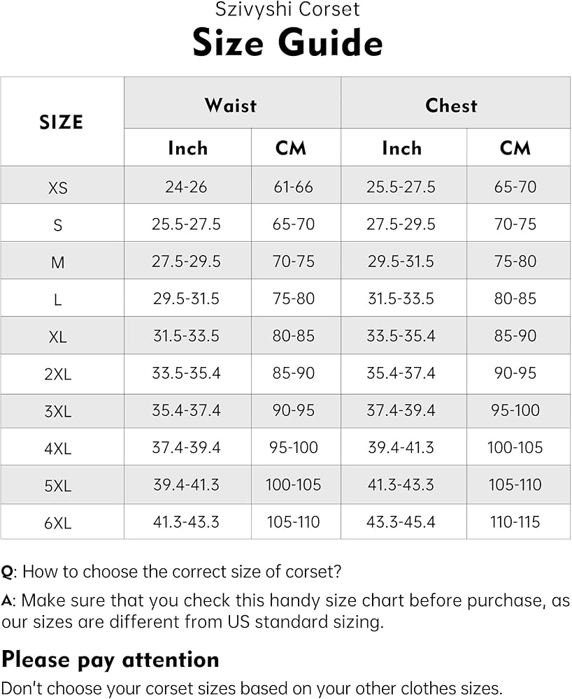 ［GGacakedy］DOES-U Slim corset Sサイズ SZIVYSHI Underbust Corset - Corsets for Women - Waist Cincher