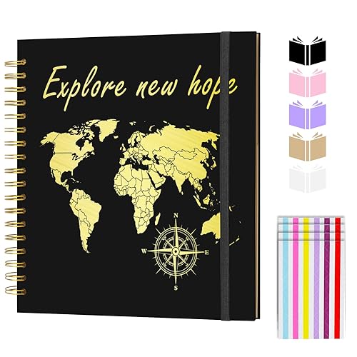 Album de scrapbooking 20,3 x 20,3 cm 40 pages vierges