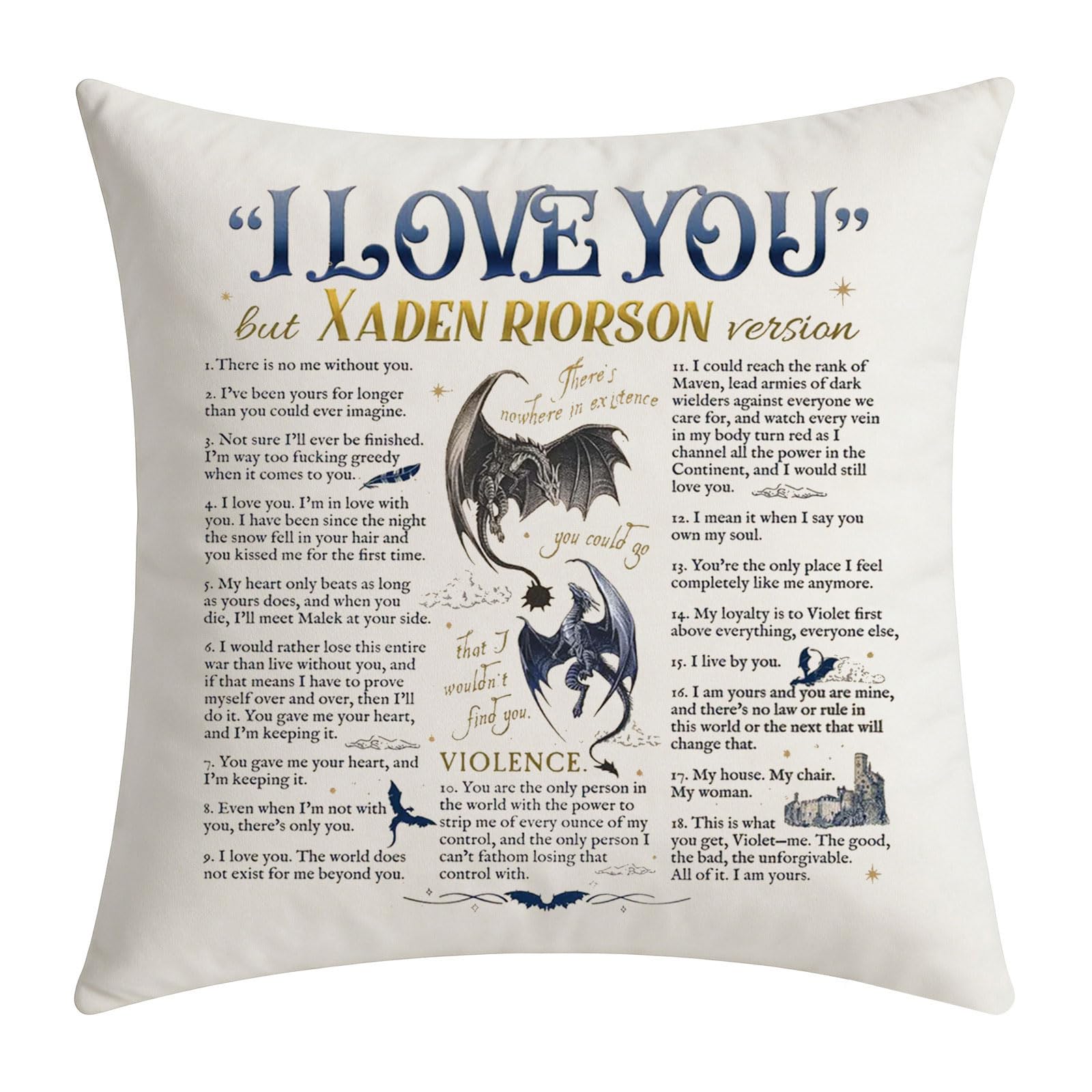 Housse de coussin de chambre pour soulager le dos sur le lit