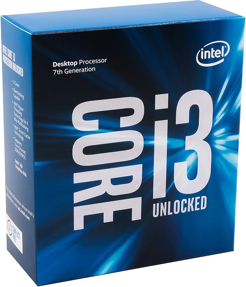 Intel Core i3-7350K, 2 Cores & 4 Threads Desktop Processor with Intel HD Graphics 630 - View 1