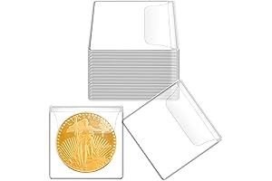 50PCS Single Pocket Coin Sleeves: Ultimate Coin Protection for Collectors