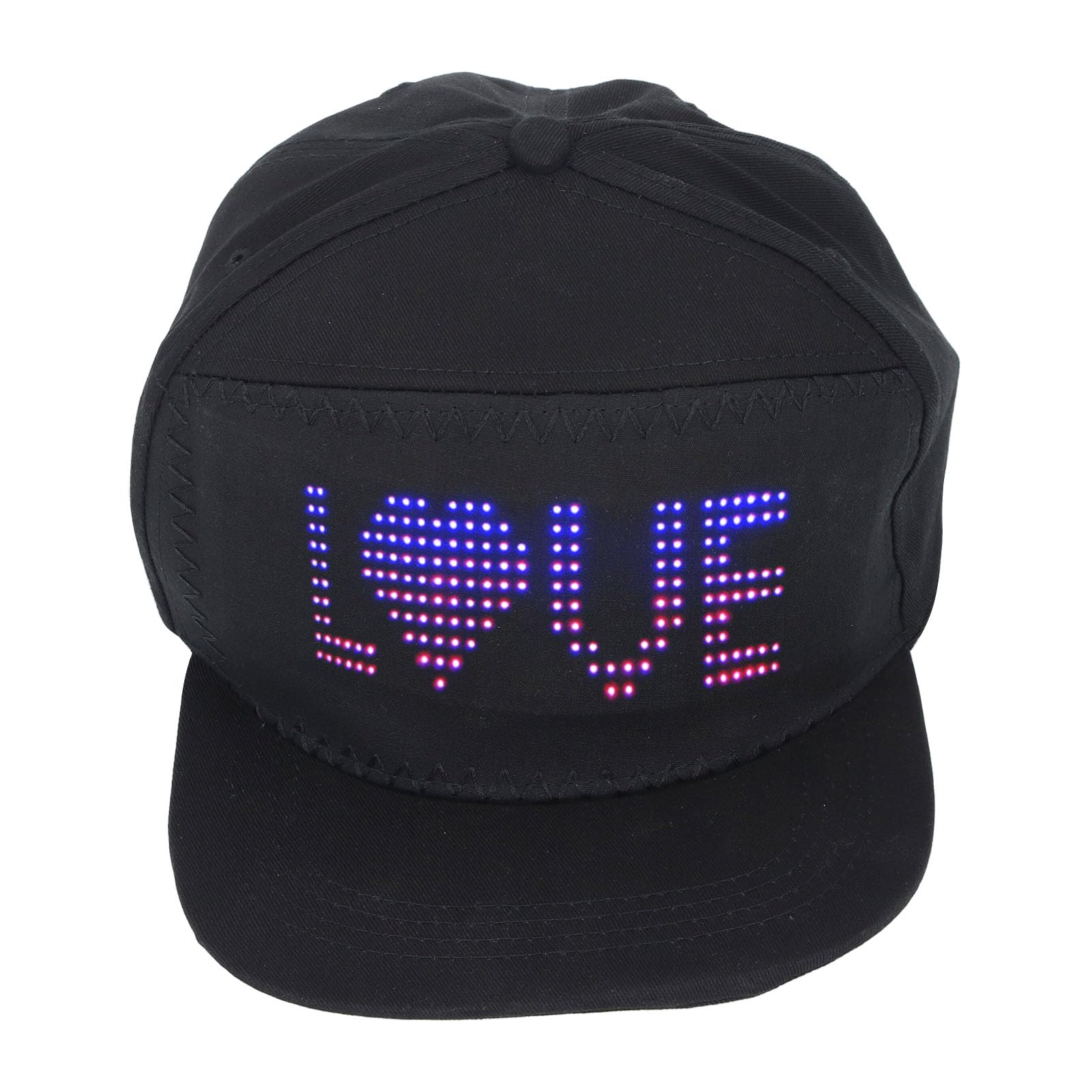 Casquette de baseball à LED avec Bluetooth écran message réglable #911 - 8