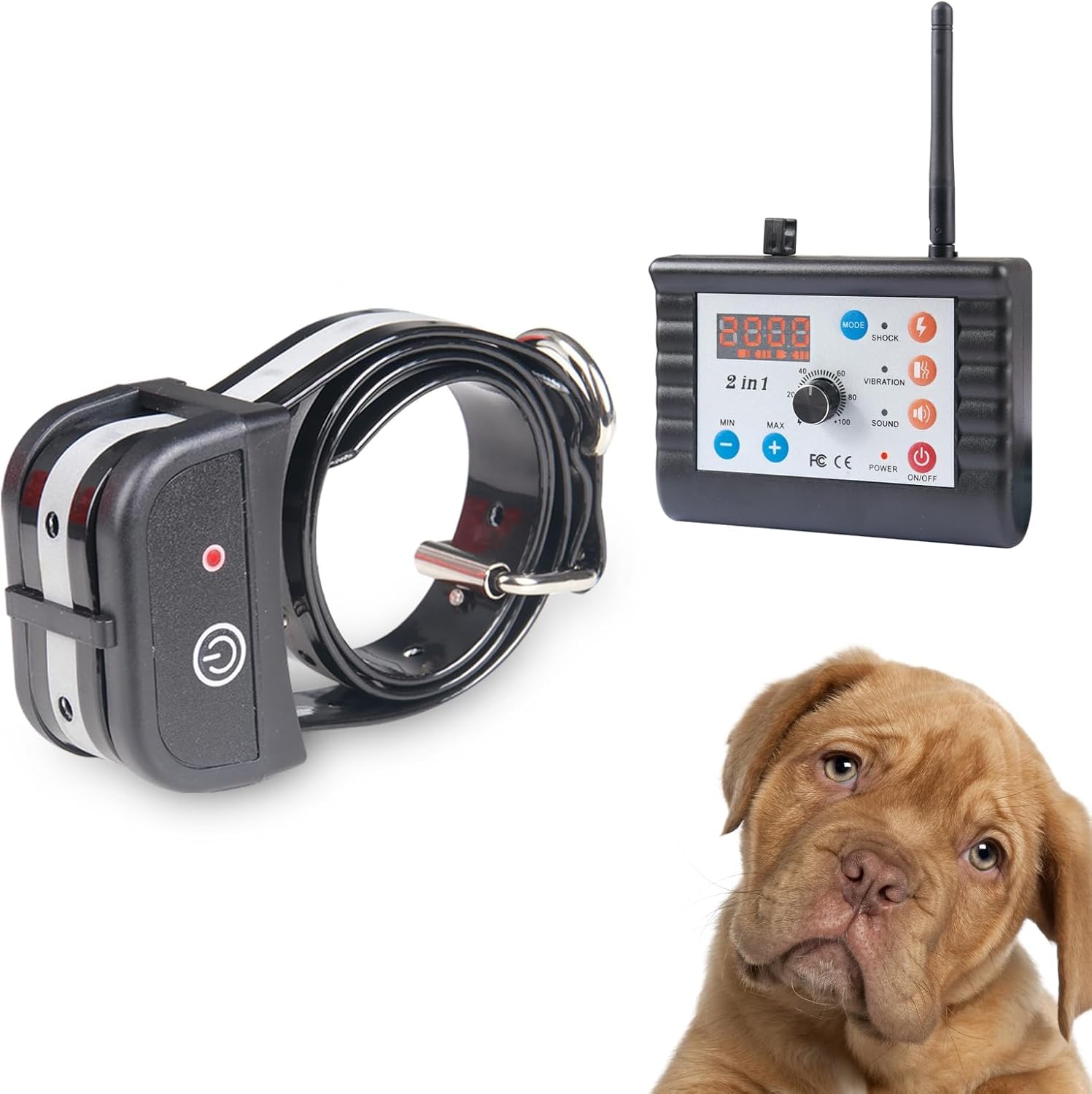 JUSTPET Dog Wireless Fence Training Collar 2024 Two Way