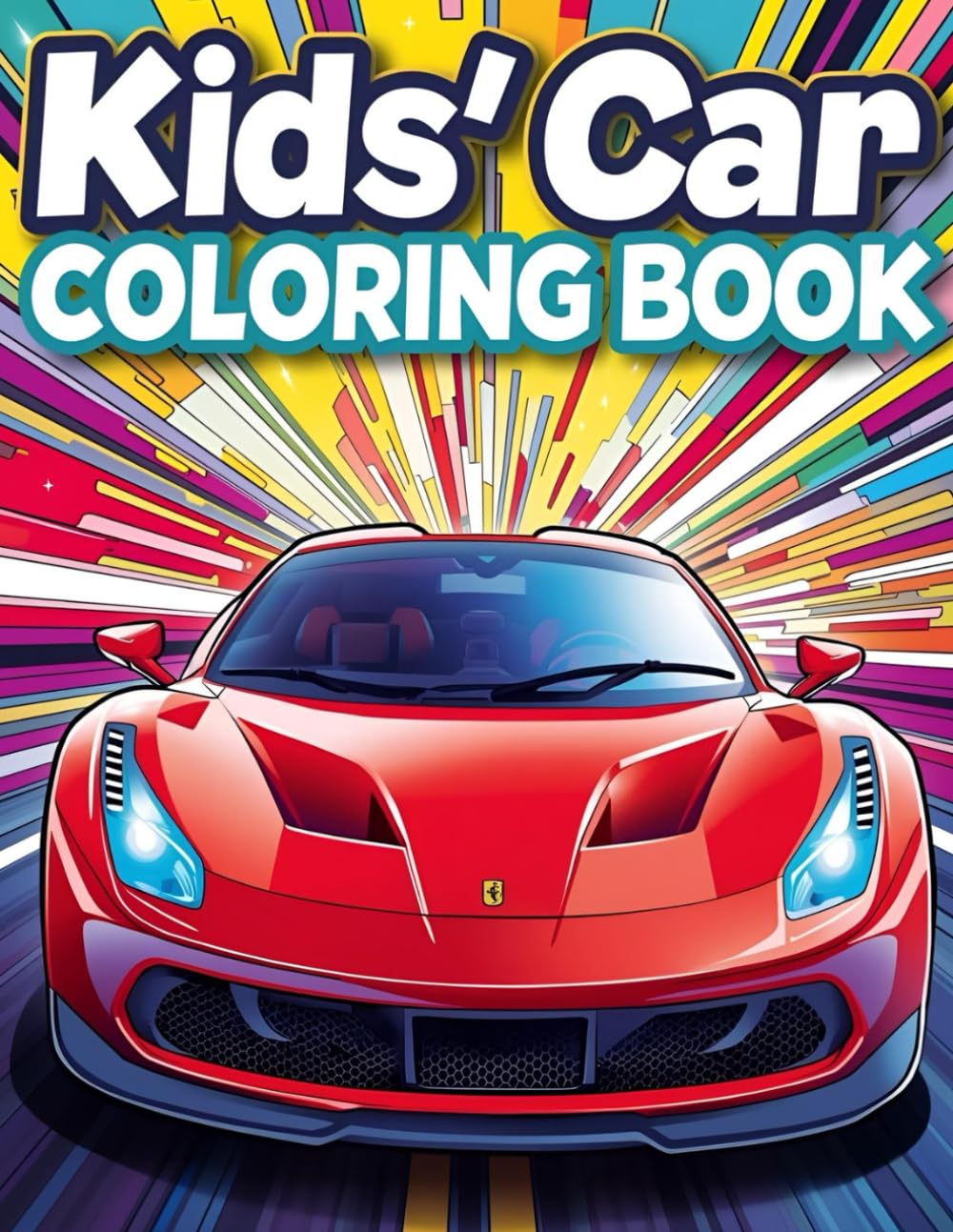 Kids’ Car Coloring Book: Fun and Easy Car Designs for Kids