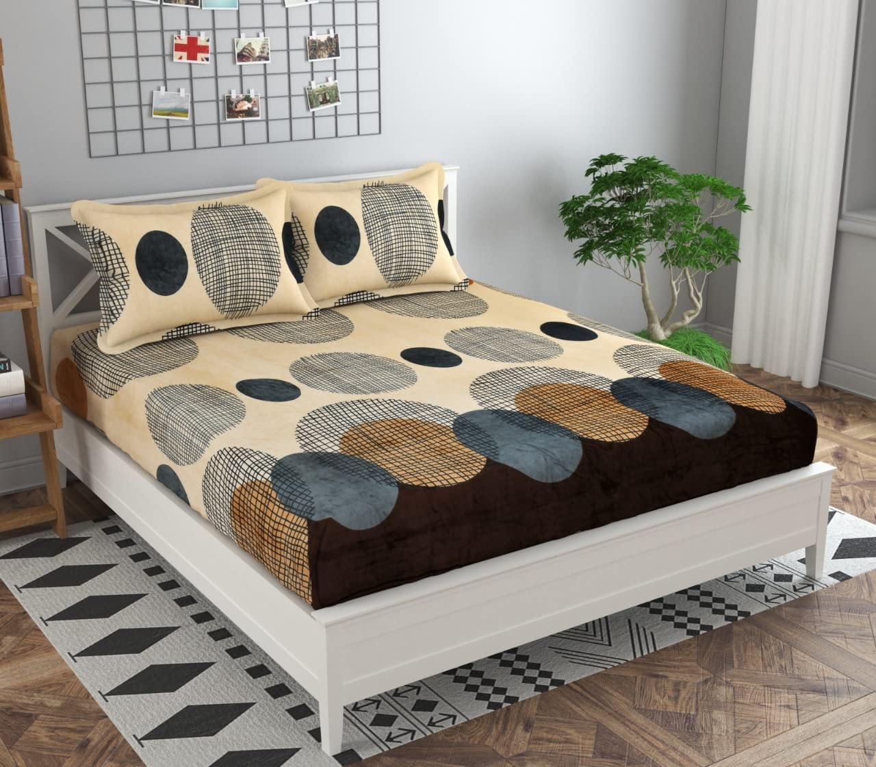 See full amazon price history chart for Prozone Elastic Fitted Flannel Warm Winter Super Soft King Size Double Bedsheet | Elastic Double Bedsheets and 2 Pillow Cover for Winter,72x78 Inch (Circle & Beige) Prozone Elastic Fitted Flannel Warm Winter Super Soft King Size Double Bedsheet | Elastic Double Bedsheets and 2 Pillow Cover for Winter,72x78 Inch (Circle & Beige) (B0DG2THGYH) Amazon Price History, Amazon Price Tracker