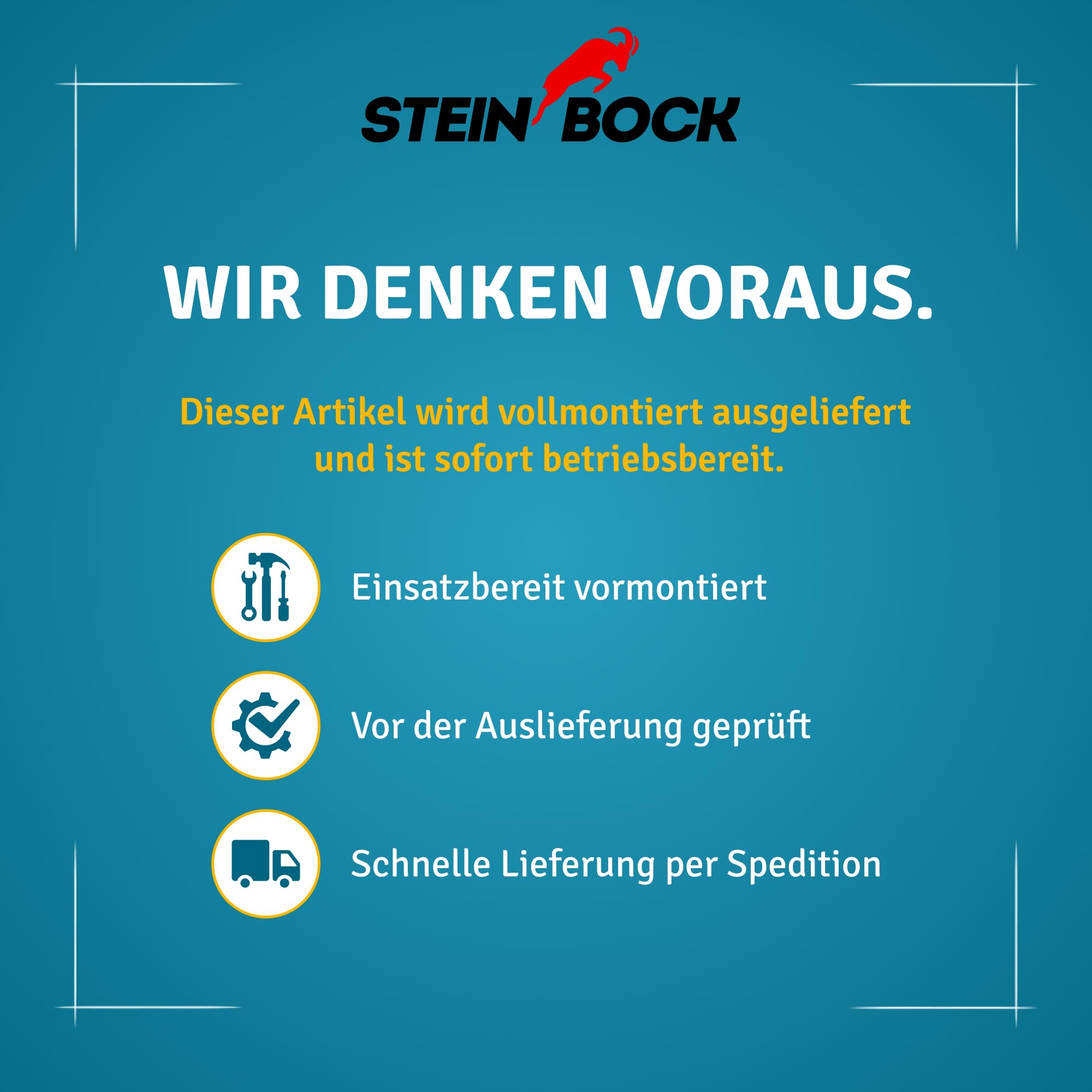 Steinbock Werkbank 6 Schubladen + Tür + Boden | 170x84x60 cm | 500 kg