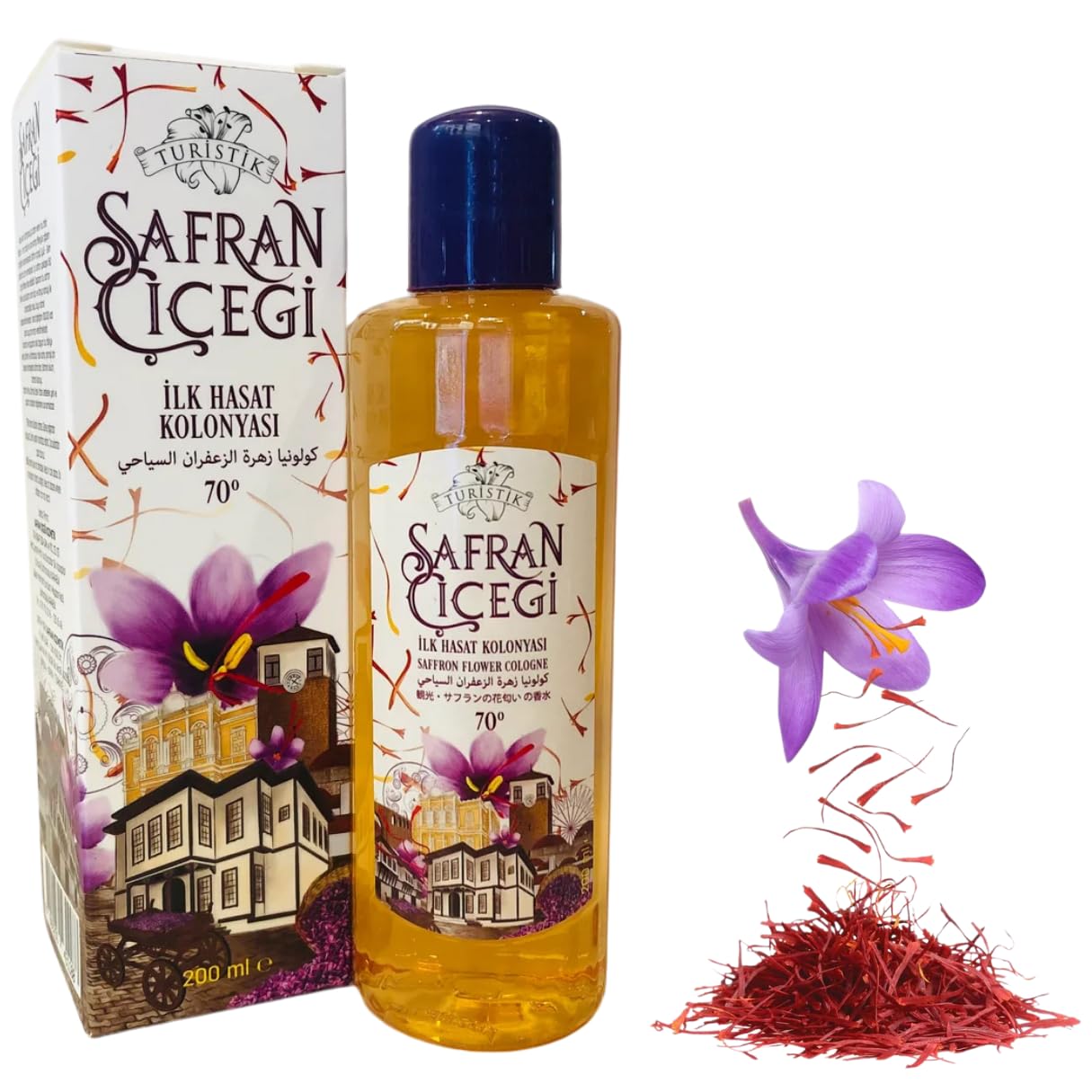 Tourist Saffron Flower First Harvest Bulk Saffron Cologne Tourist Saffron Flower Cologne 200 ml-6 76 fl oz Traditional