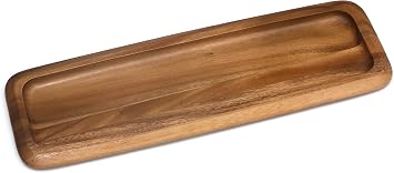 صينية Lipper International Acacia الضيقة لخدمة السوشي أو الجبن ، 18.25 &times; 6.13 بوصة &times; 0.75 بوصة"