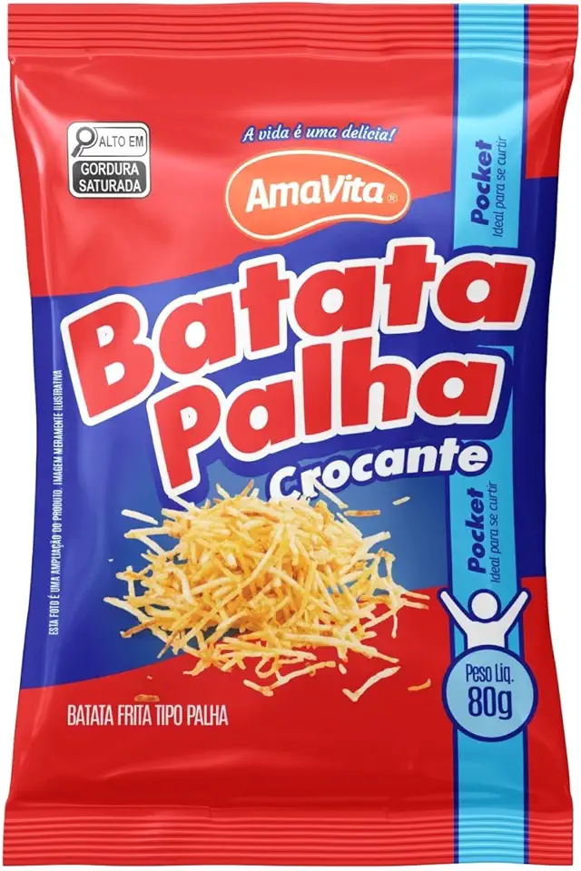 Amavita Batata Palha 80g