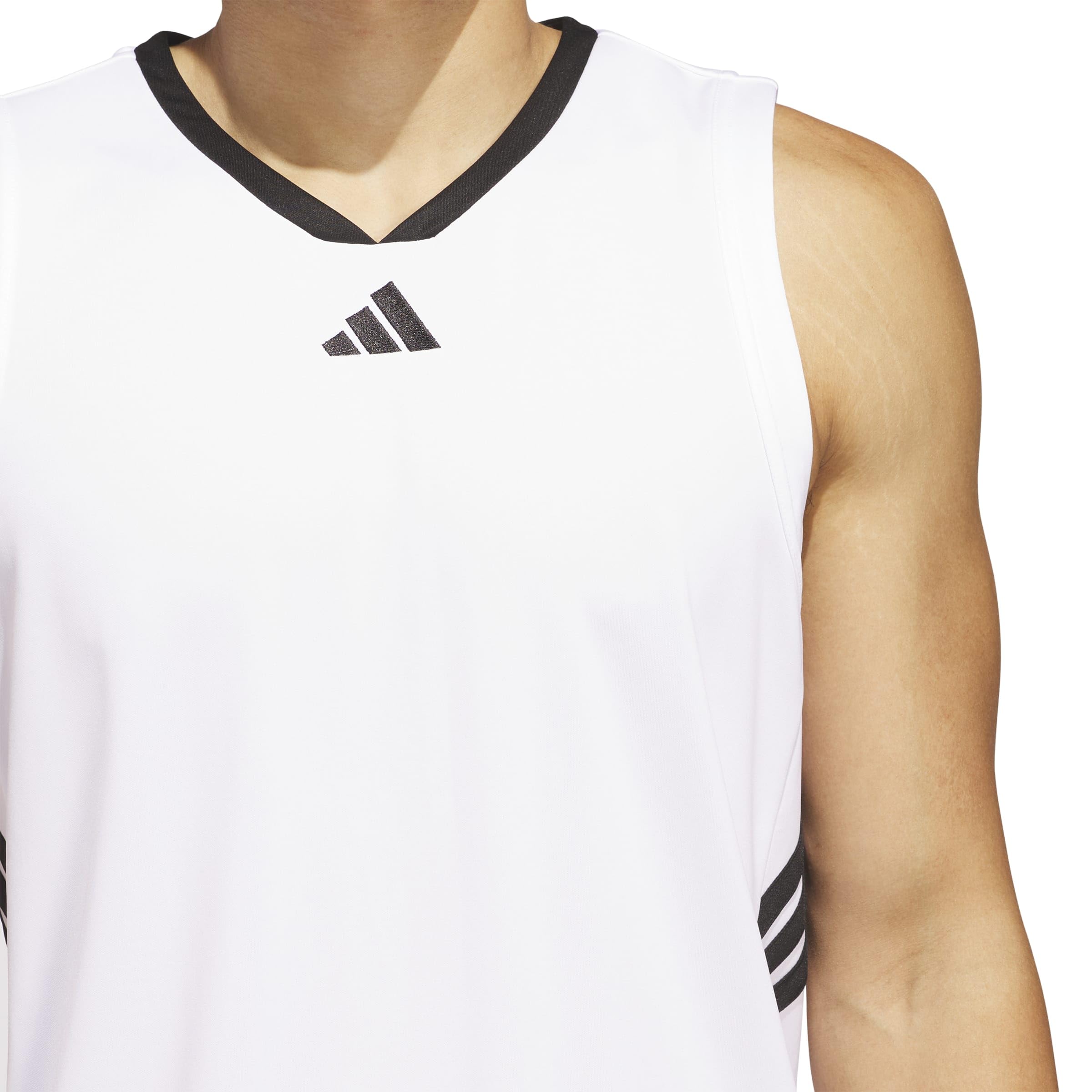 adidas Basketball Legends Tank Top z 3 paskami Mężczyźni Basketball Legends 3-stripes Tank Top