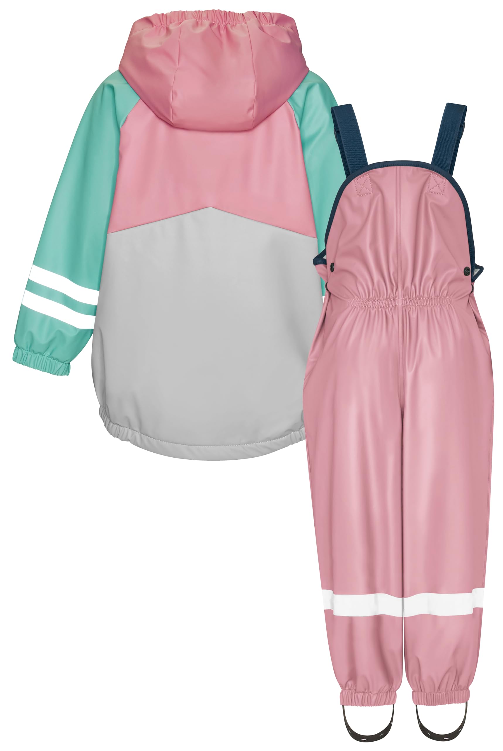 Playshoes Zweiteiliger Regenanzug Fleece-Futter, Gefütterter Matschanzug – Ansicht 2