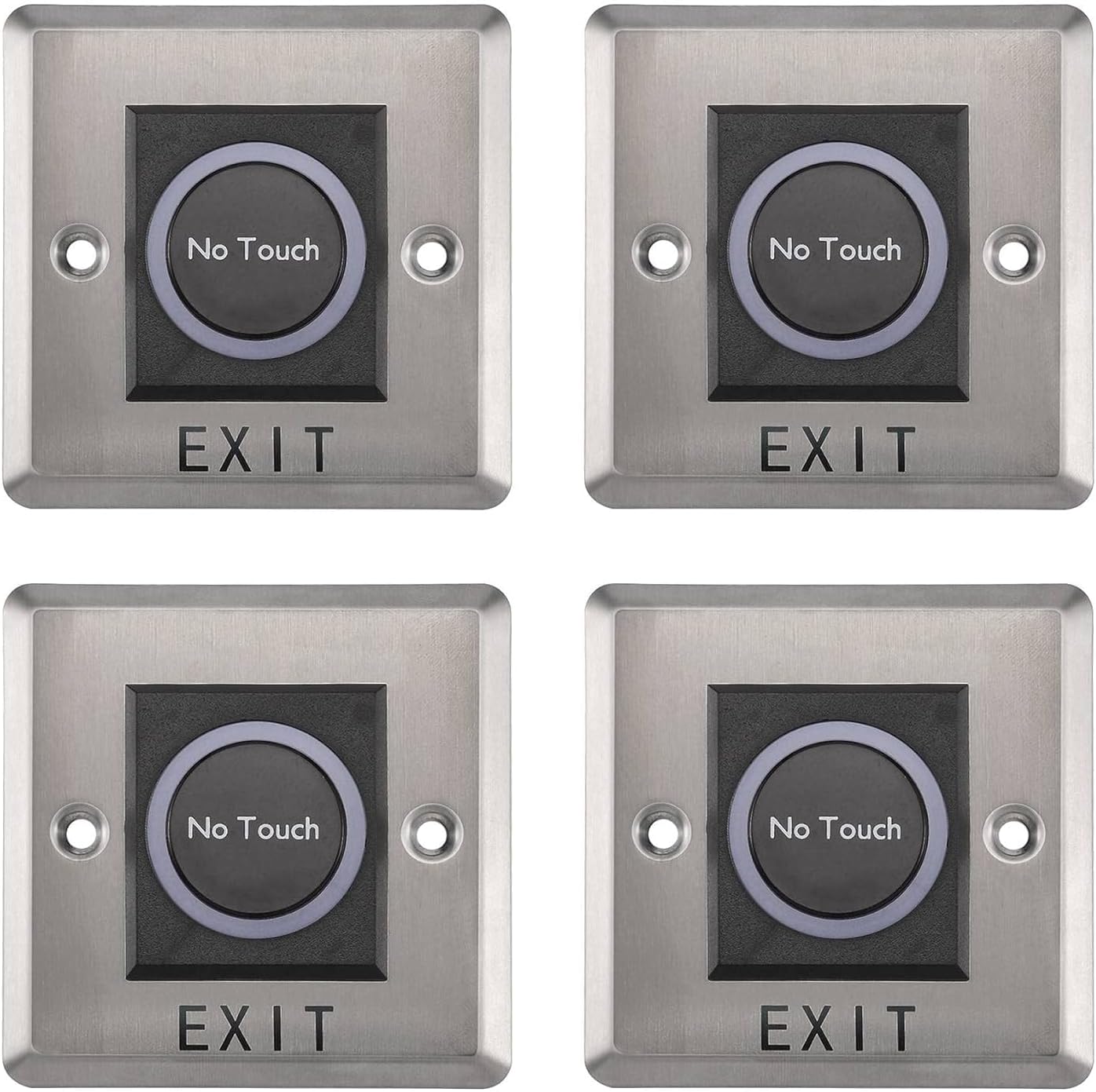4X Infrared Sensor Switch No Contact Contactless Switches Door Release Exit Button