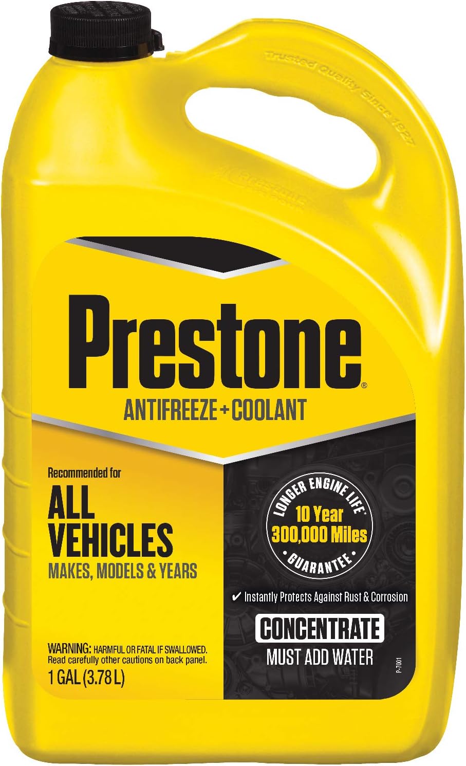 Prestone AF2000-6PK Extended Life Antifreeze - 1 Gallon, (Pack of 6)