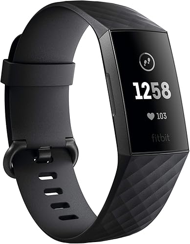 Fitbit Charge 3 - Monitor de actividad física (reacondicionado)