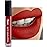 Mynena Warm Fiery Orange Red Matte Liquid Lipstick | Long-Lasting Comfort | Smudge-Proof Transfer-Resistant | Full Coverage Non-Drying | Vegan & Cruelty-Free | All-Day Wear Lip Colors | Glory