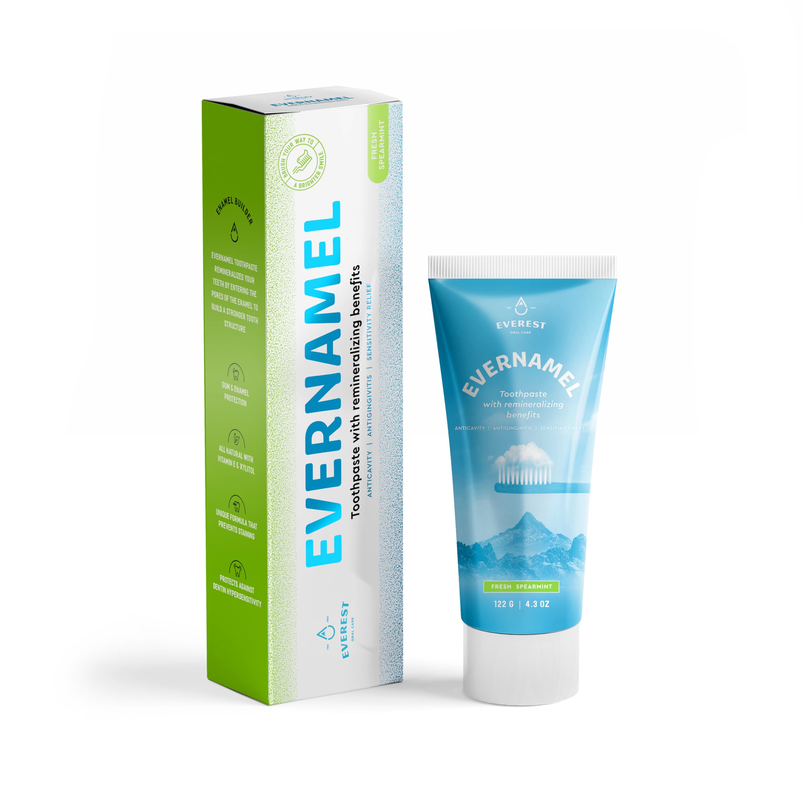 Amazon.com: Evernamel Enamel Repair Toothpaste with 0.45% Stannous