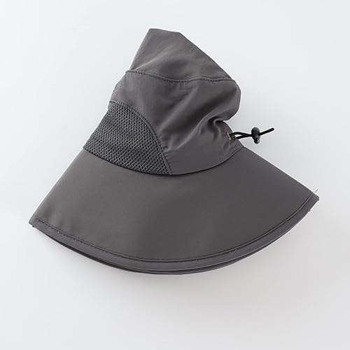 Miniatura 70 de Home Prefer UPF50+ - Sombrero de sol para hombre, sombrero de pesca de ala ancha para hombres y mujeres, sombrero de playa con protección UV, Gris