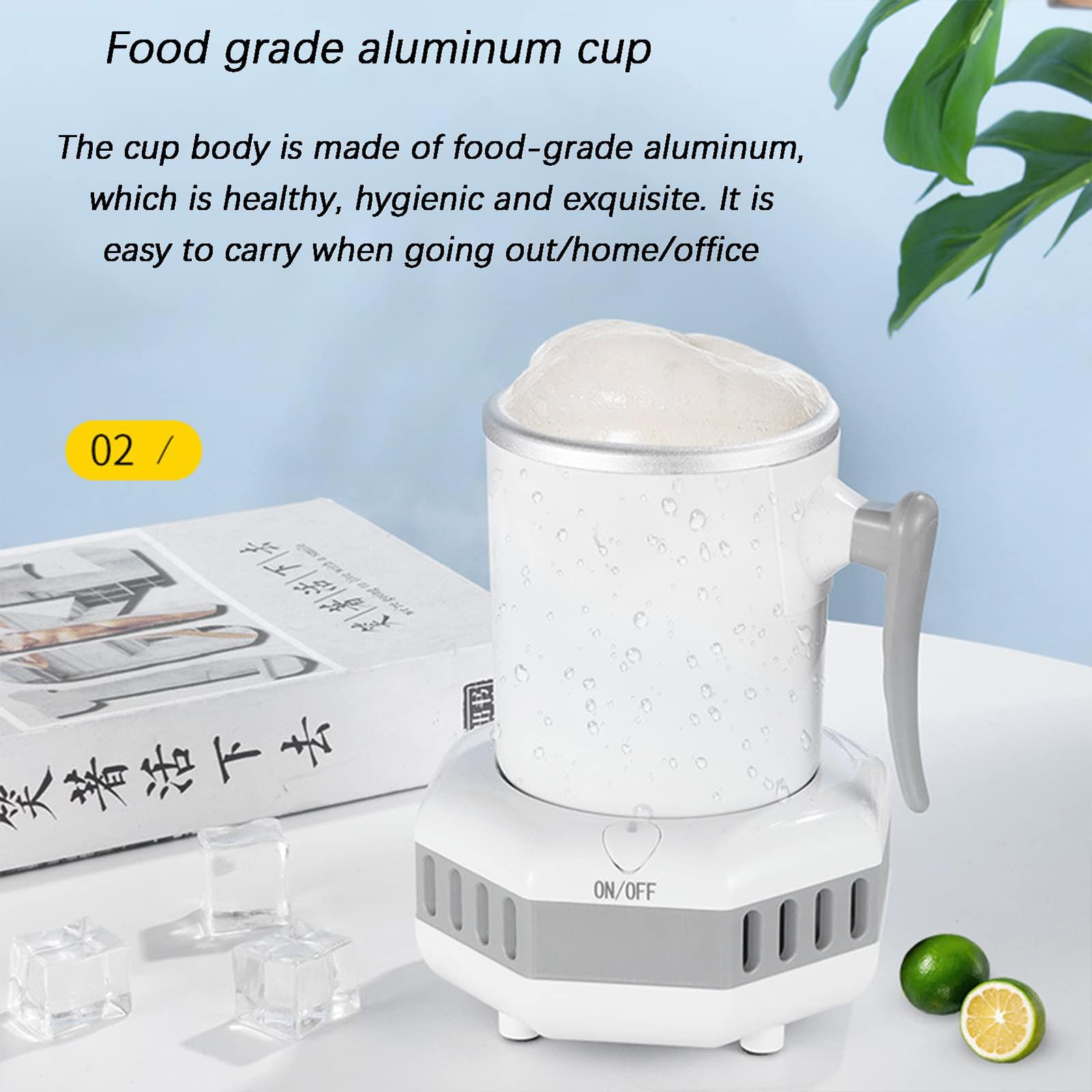 Taza de enfriamiento rápido, Mini refrigerador portátil de verano